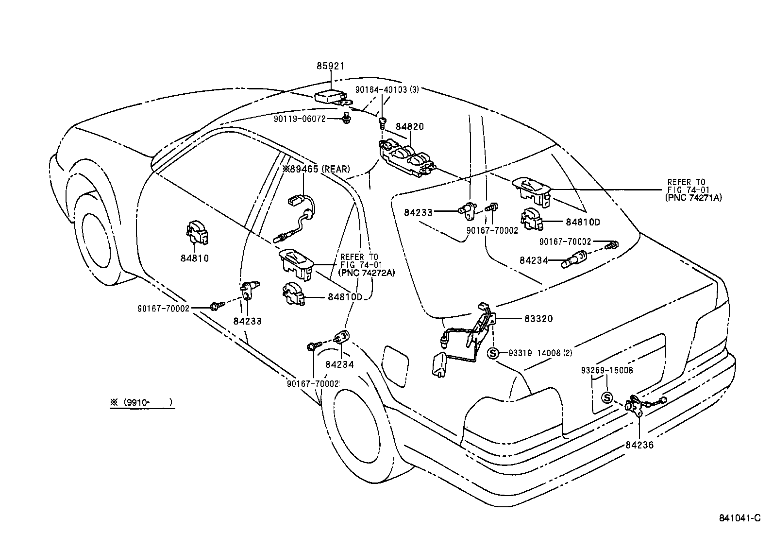 TOYOTA 89465-02040 - Lambda Sensor autospares.lv