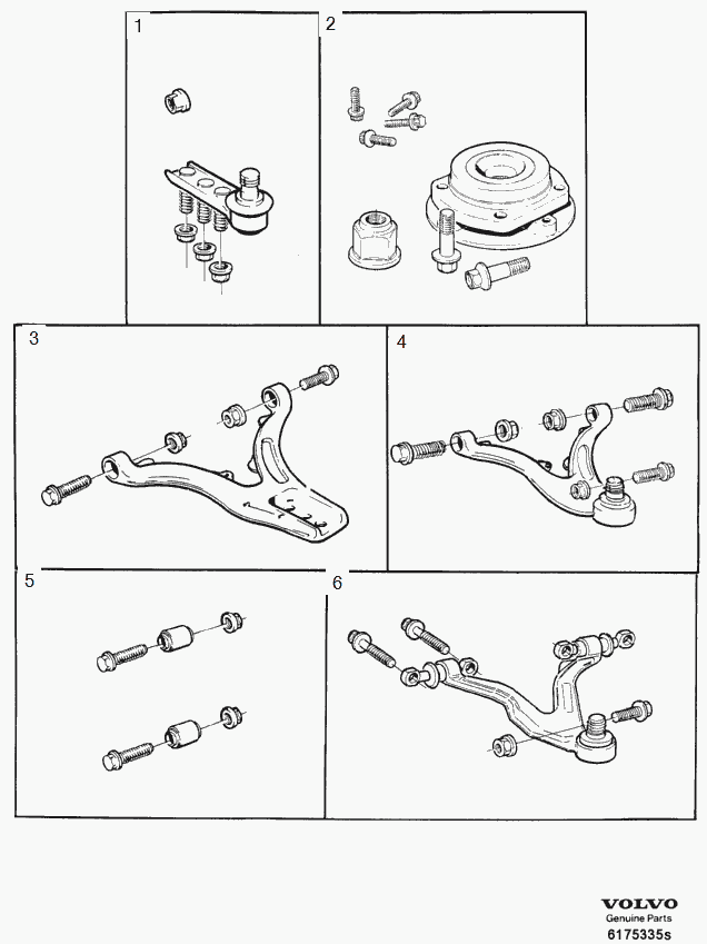 Volvo 8628497* - Ball joint hub control arm: 1.00 pcs. autospares.lv