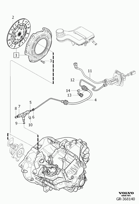 Volvo 30750462 - Mechanical clutch: 1.00 pcs. autospares.lv