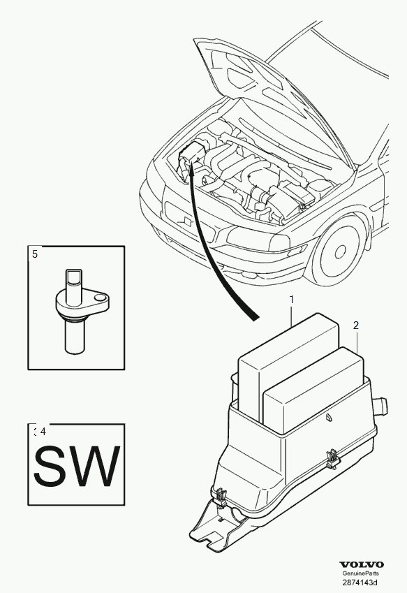 Volvo 8601634 - Regulating system fuel supply 5cyl turbo: 1.00 pcs. autospares.lv