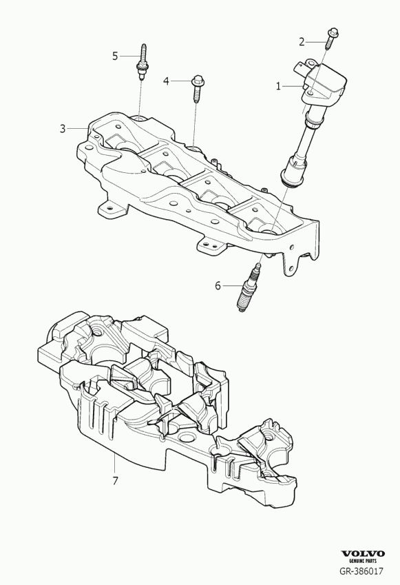 Volvo 31330450 - Ignition coil, spark plug, ignition cable: 1.00 pcs. autospares.lv