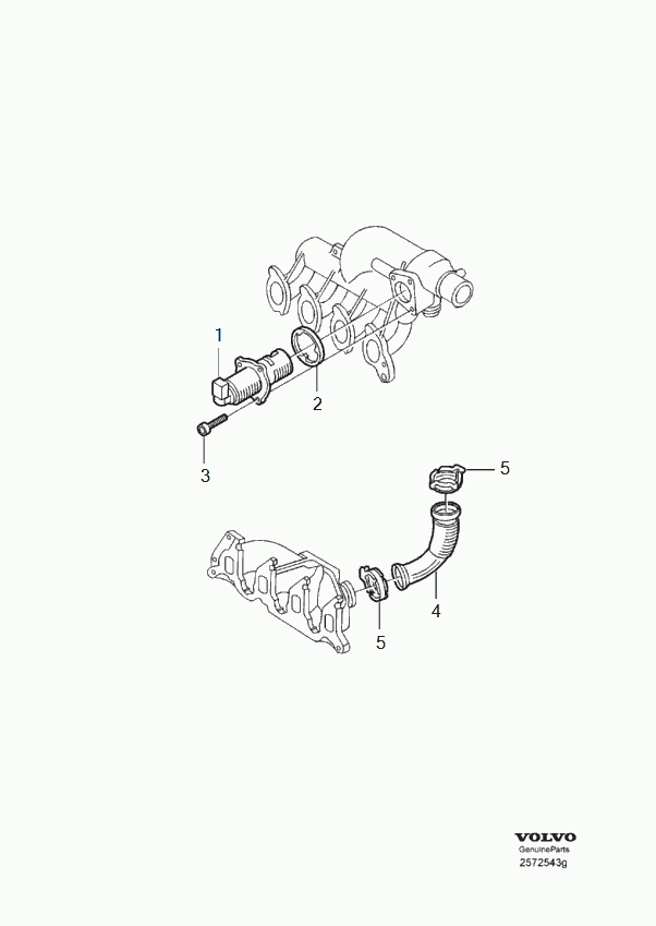 Volvo 36000979 - Exhaust gas recirculation: 1.00 pcs. autospares.lv