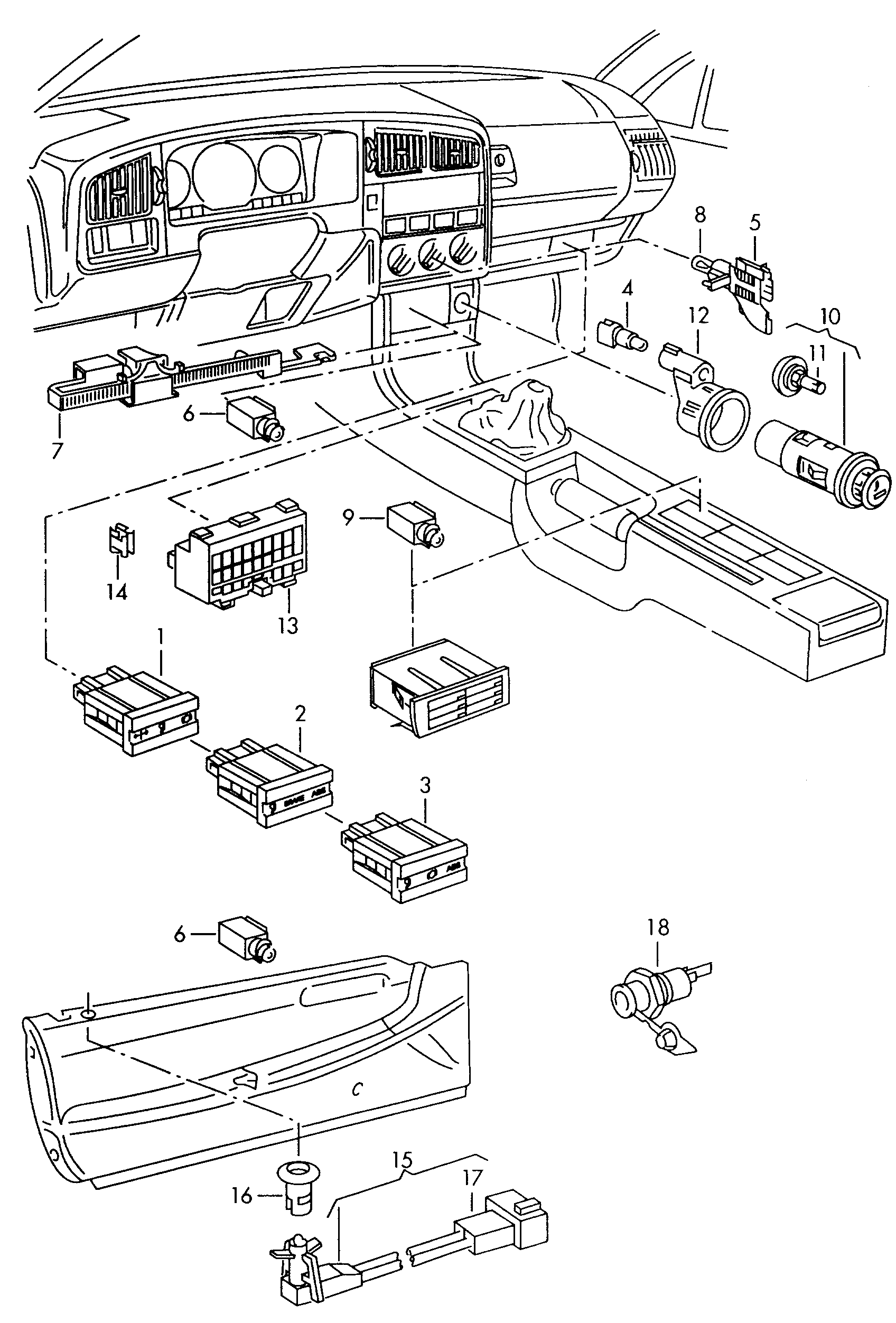 VAG 147 925 072 - Plug autospares.lv