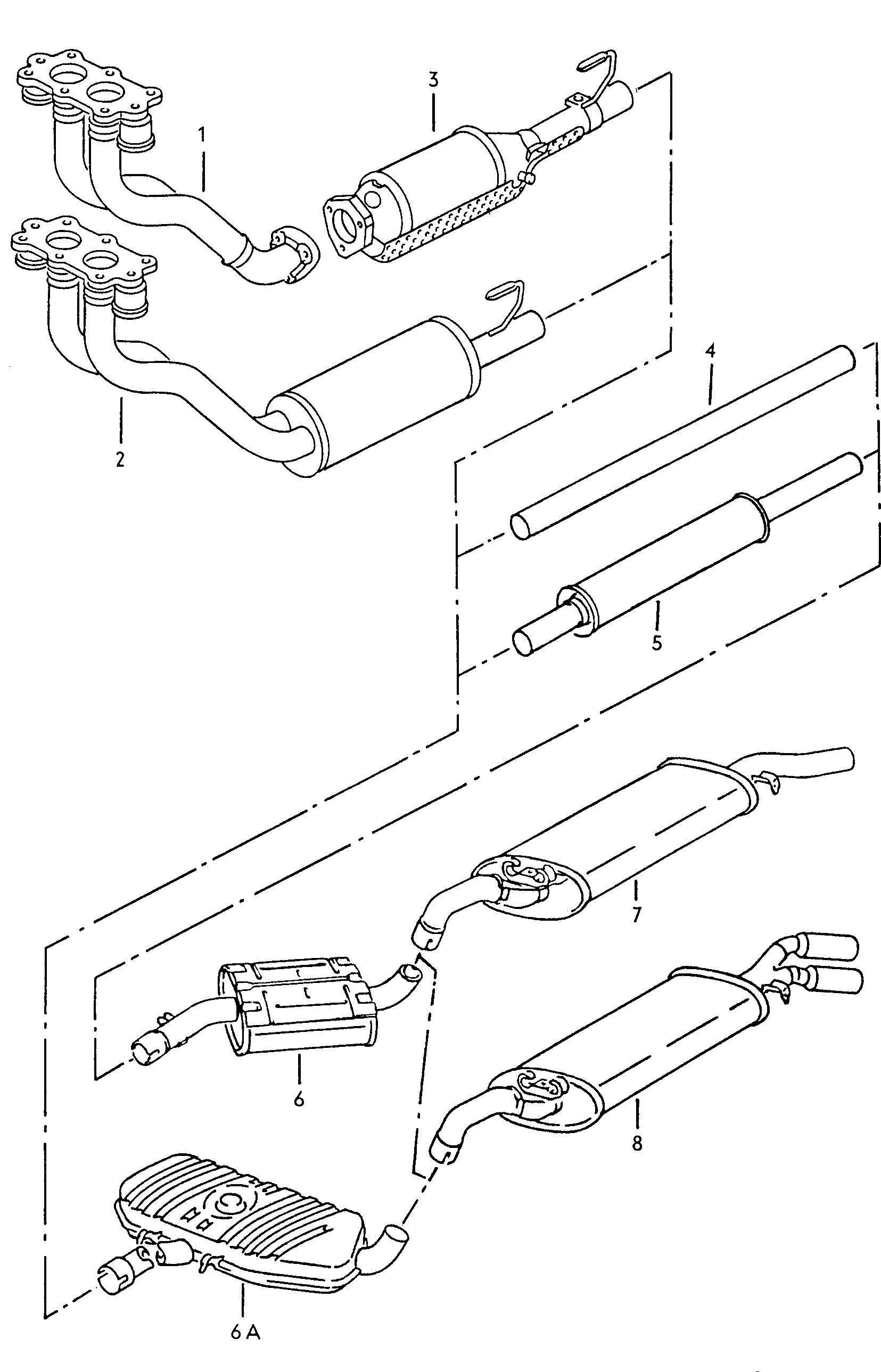 VAG 191 253 409 AT - Emission control versions: 1 pcs. autospares.lv