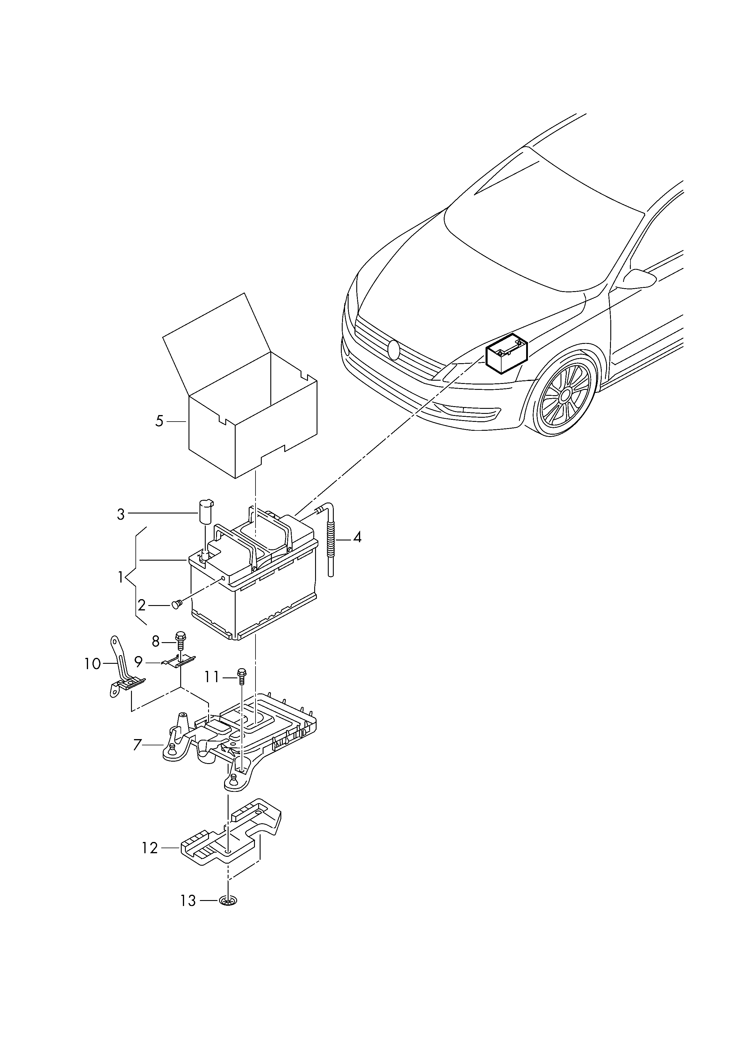 Seat 000 915 105 DE - Starter Battery autospares.lv